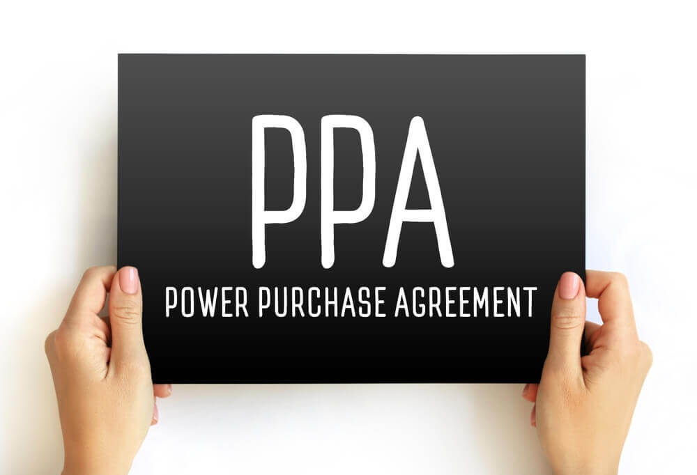 power purchase agreement sign